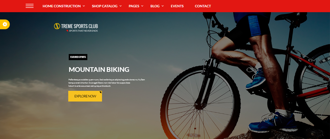 Xtreme Sports Club - WordPress Sports Theme