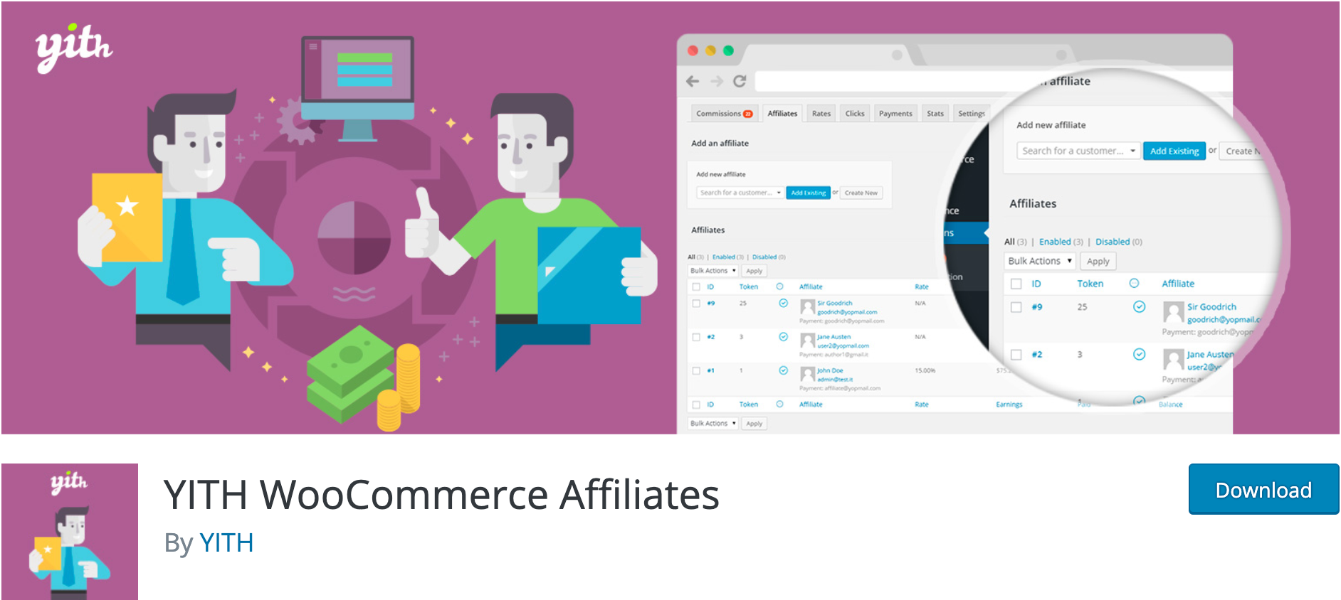 YITH WooCommerce Affiliates – Affiliates Plugin