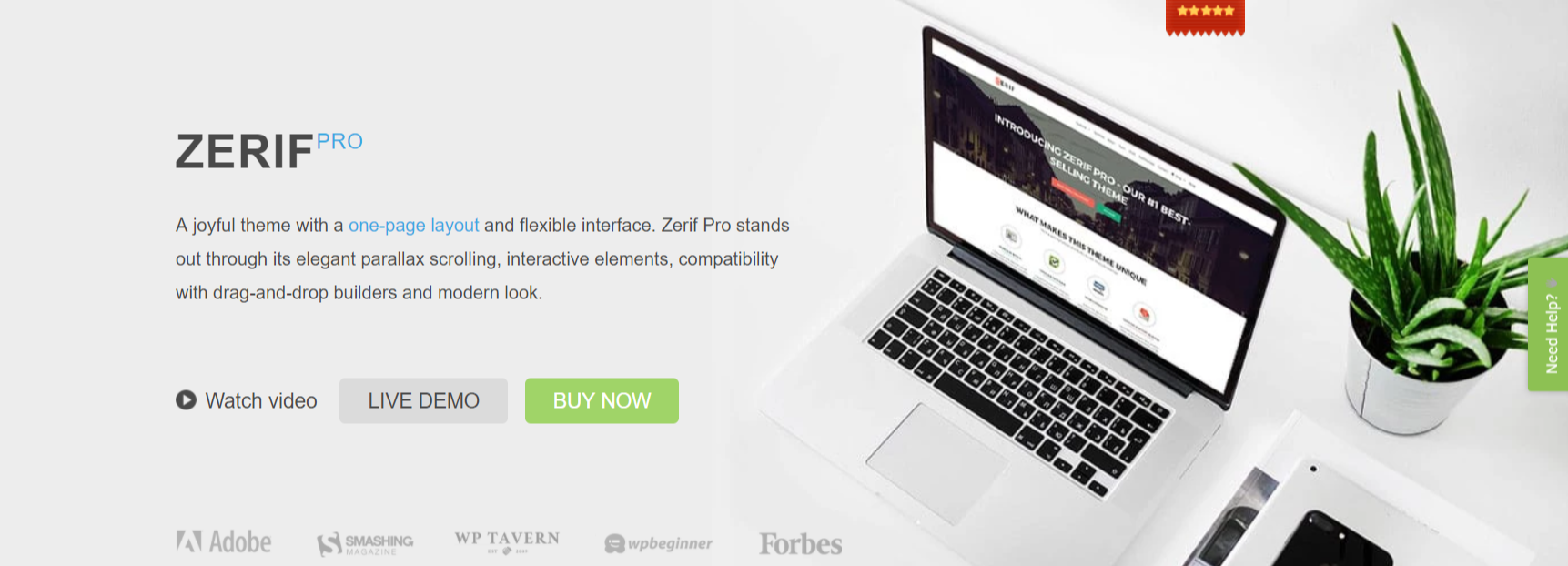 Zerif PRO- WordPress Business Themes