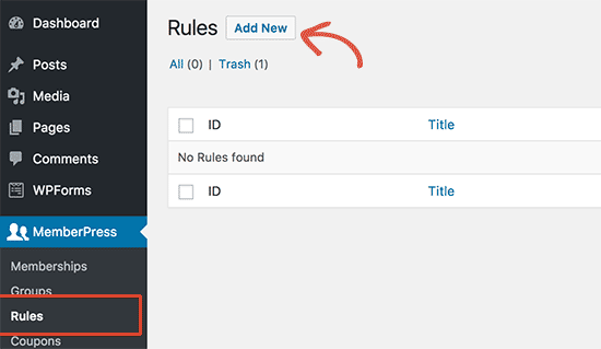 Restrict The Content - Create Membership Site 