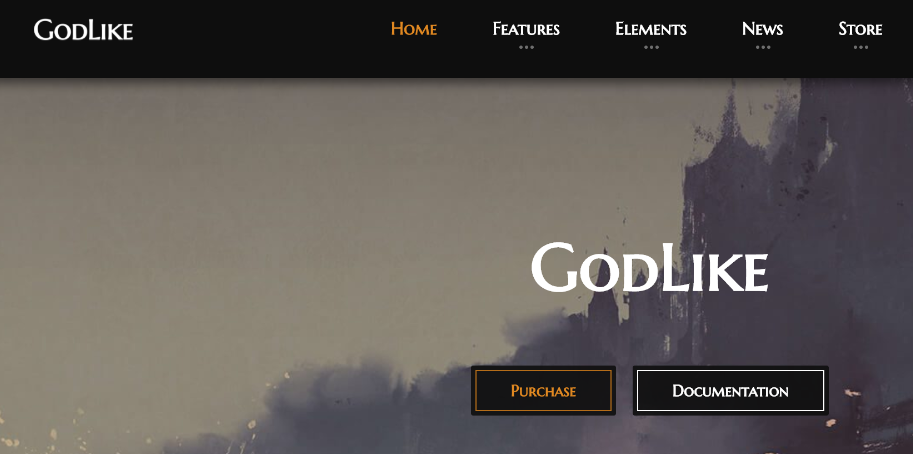 godlike themes gaming