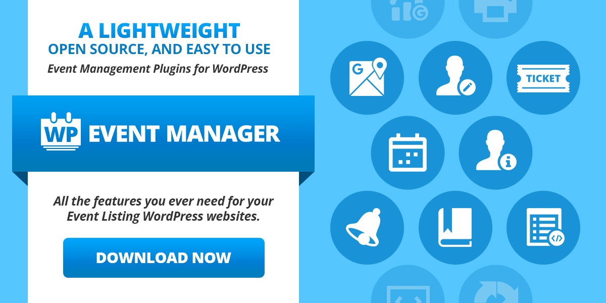 wp event manager plugin