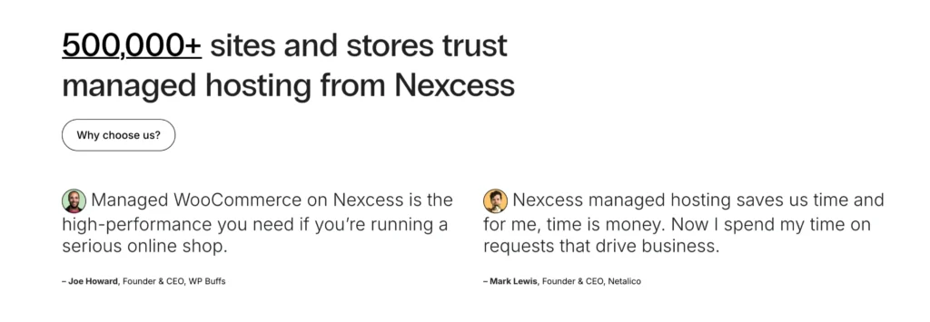 Top Reasons Why You Should Choose Nexcess Hosting?