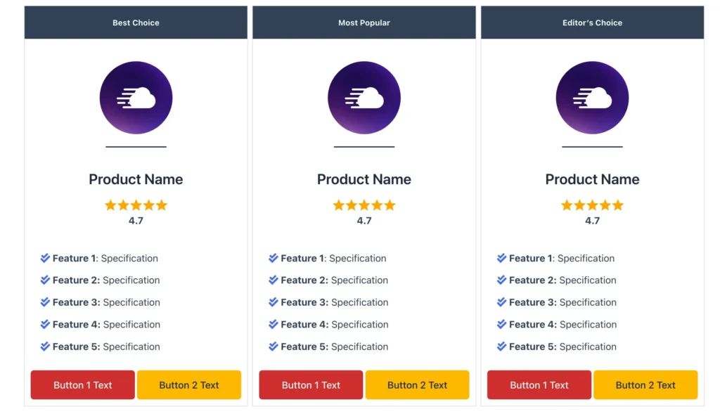 AffiliatePages- Blocks