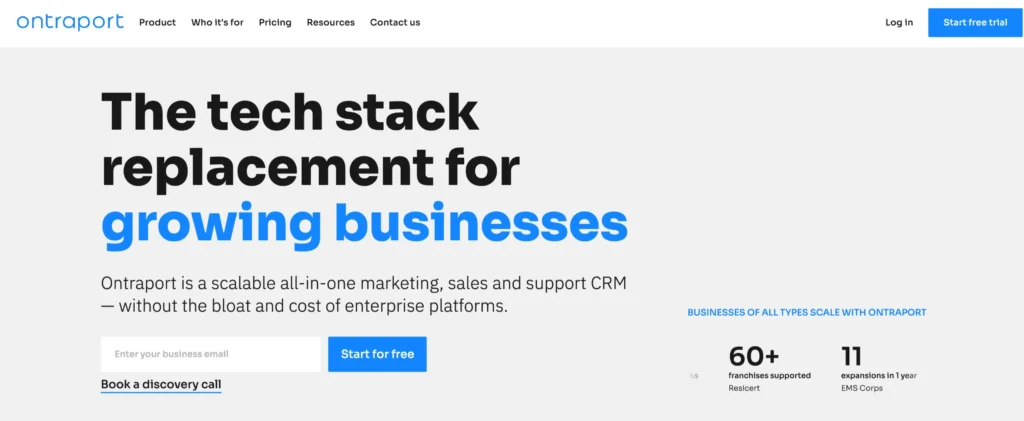 OntraPort Free Trial