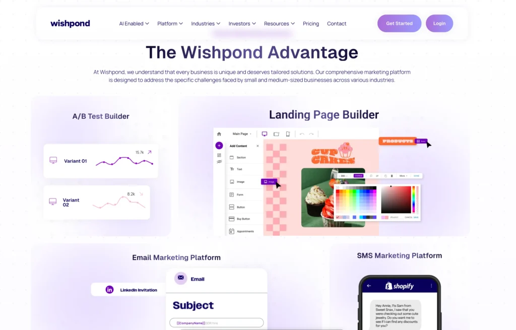 Wishpond - Features
