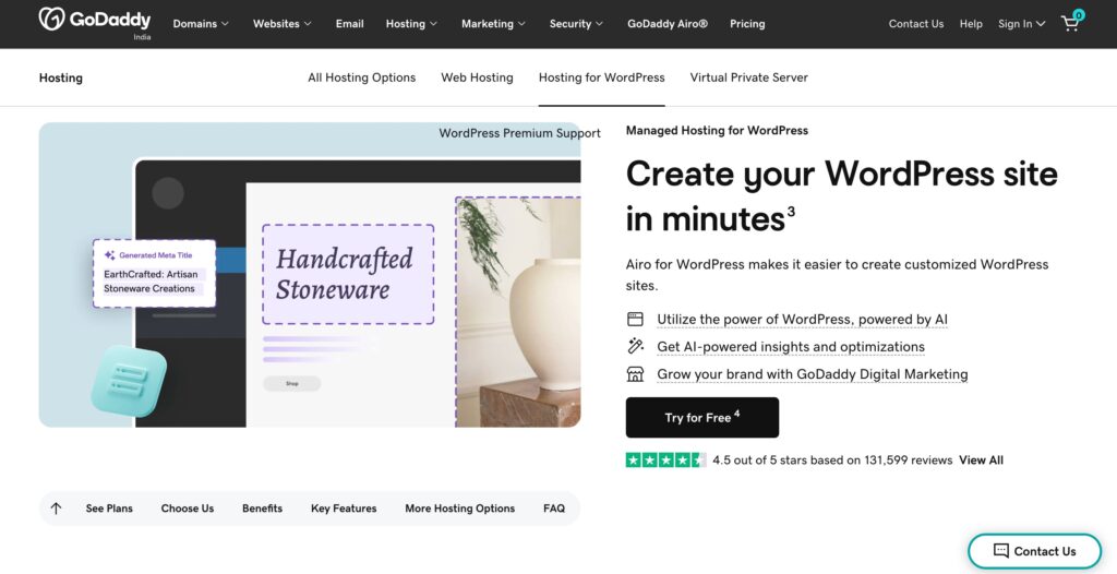GoDaddy WordPress Hosting Overview
