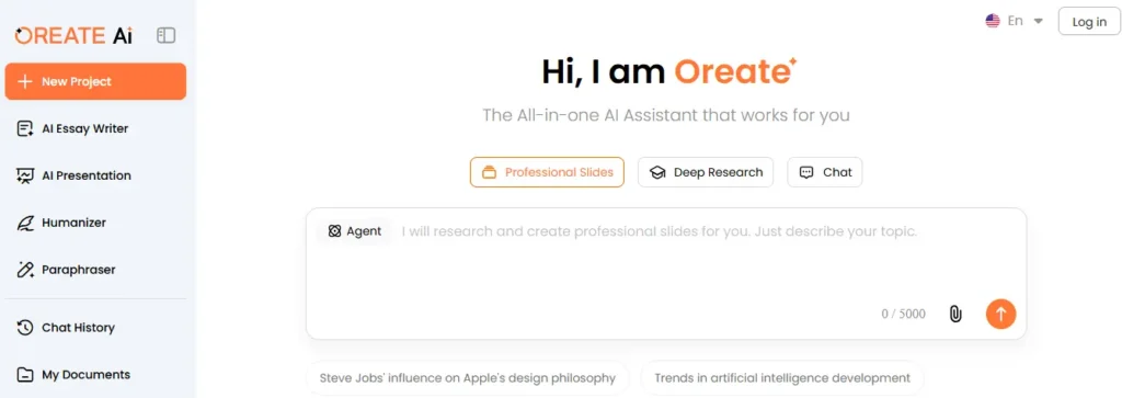 Standout Features of OreAte AI Writing Tool