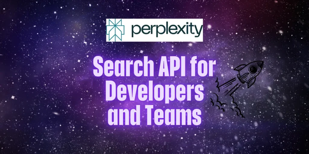 Perplexity Search API Launches