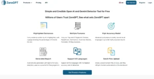 ZeroGPT Review - Features