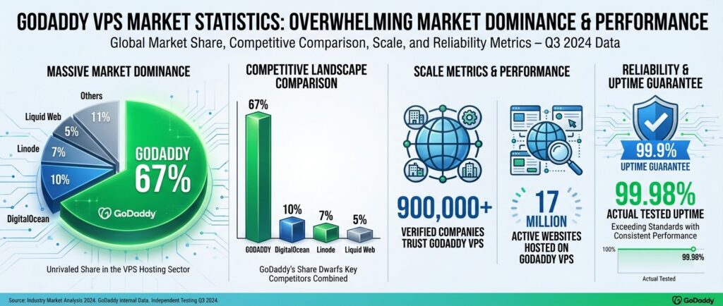 GoDaddy VPS Market Statistics