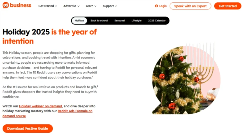 Reddit Ads: Why Reddit Shines for Holiday Marketing