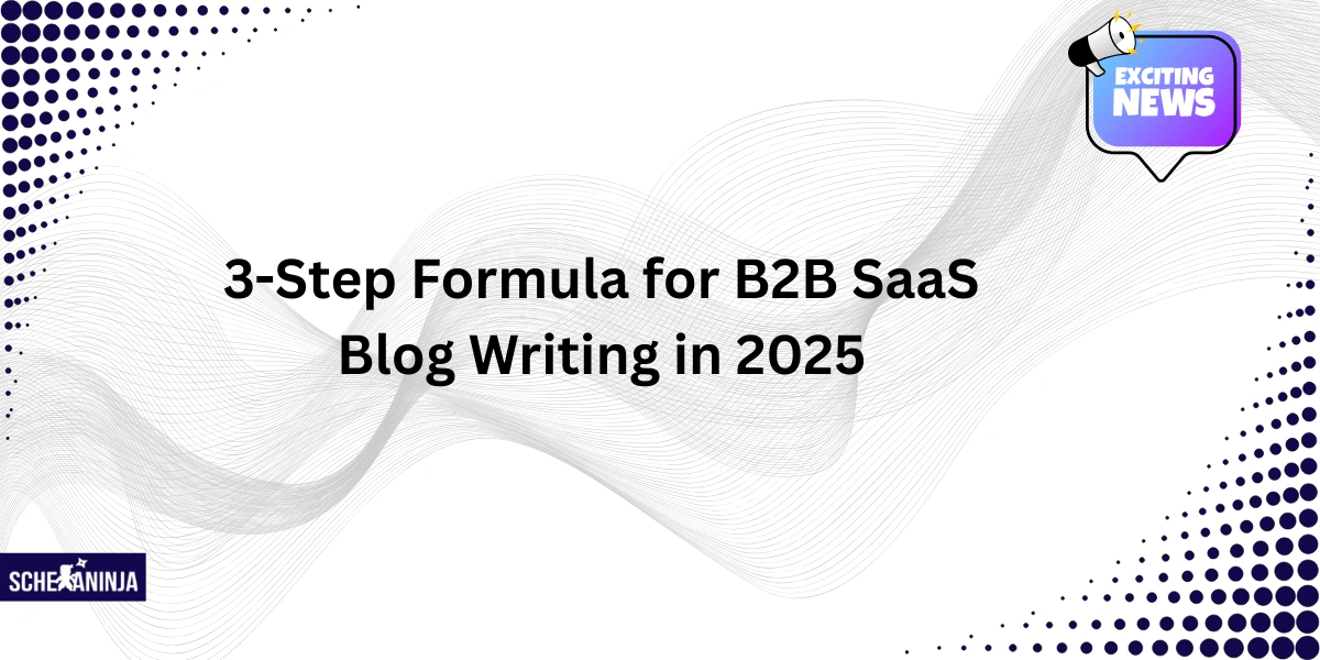 B2B SaaS Blog Writing
