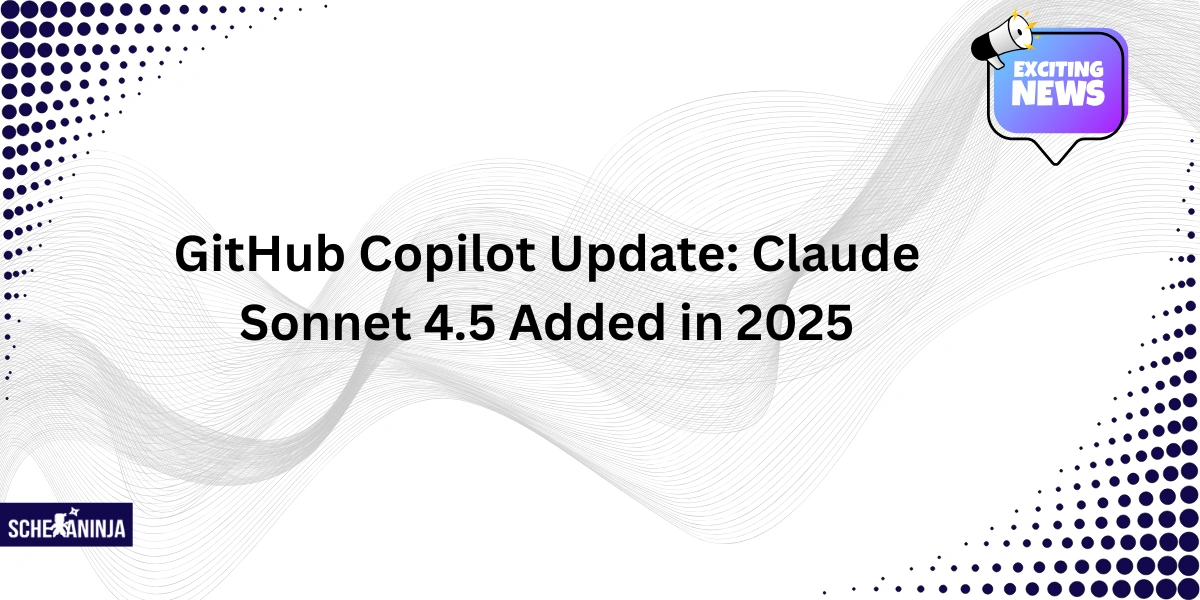 GitHub Copilot update