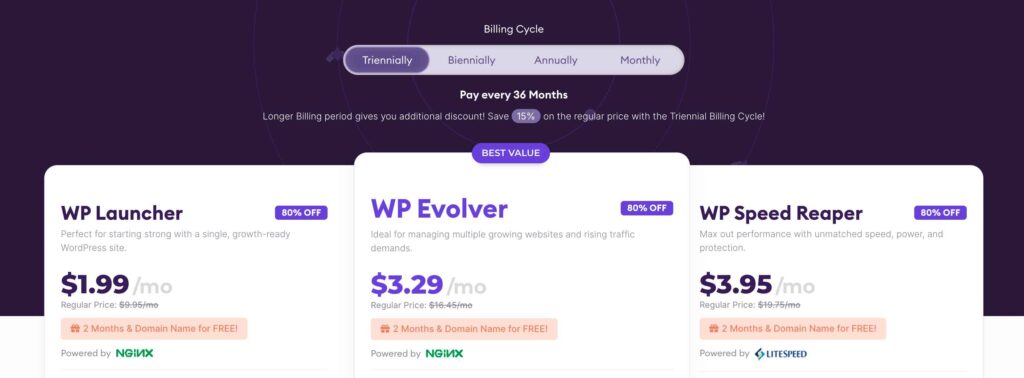 HostArmada Pricing Plans