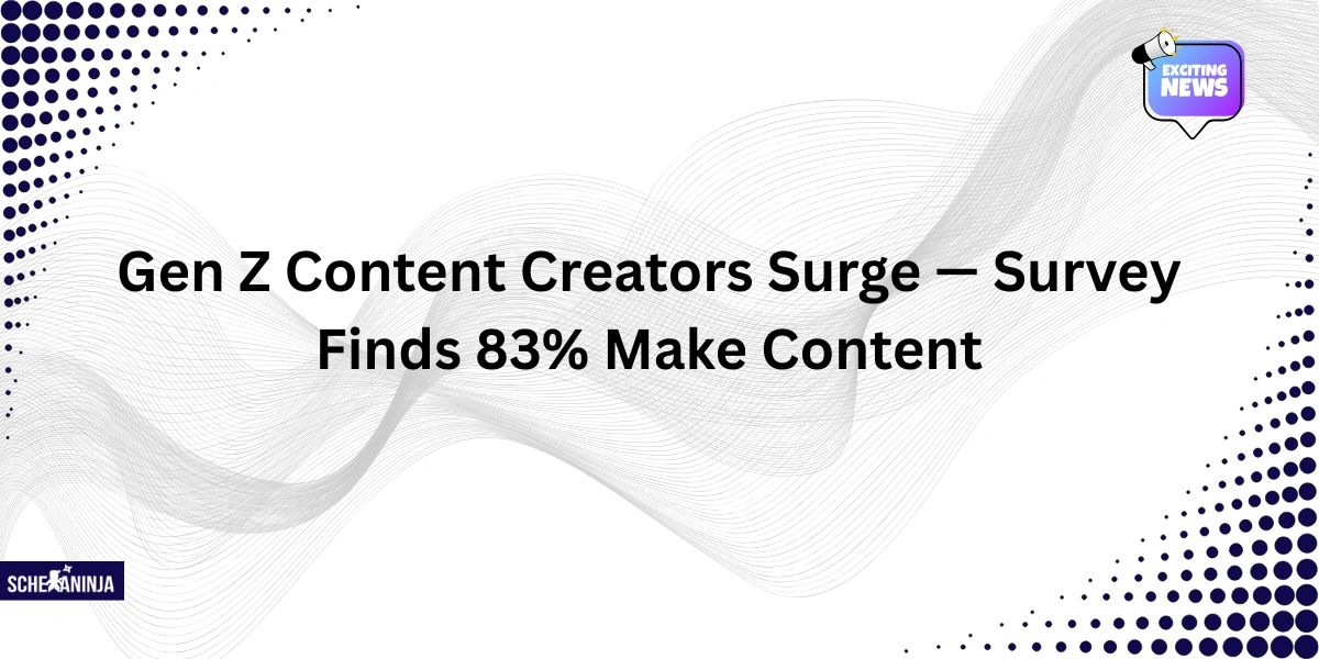 Gen Z Content Creators Surge