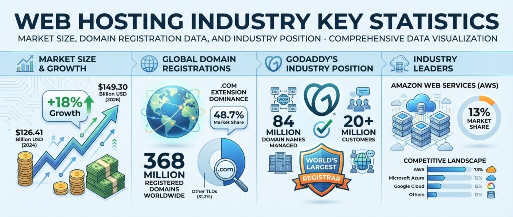 Web Hosting Industry- Key Statistics