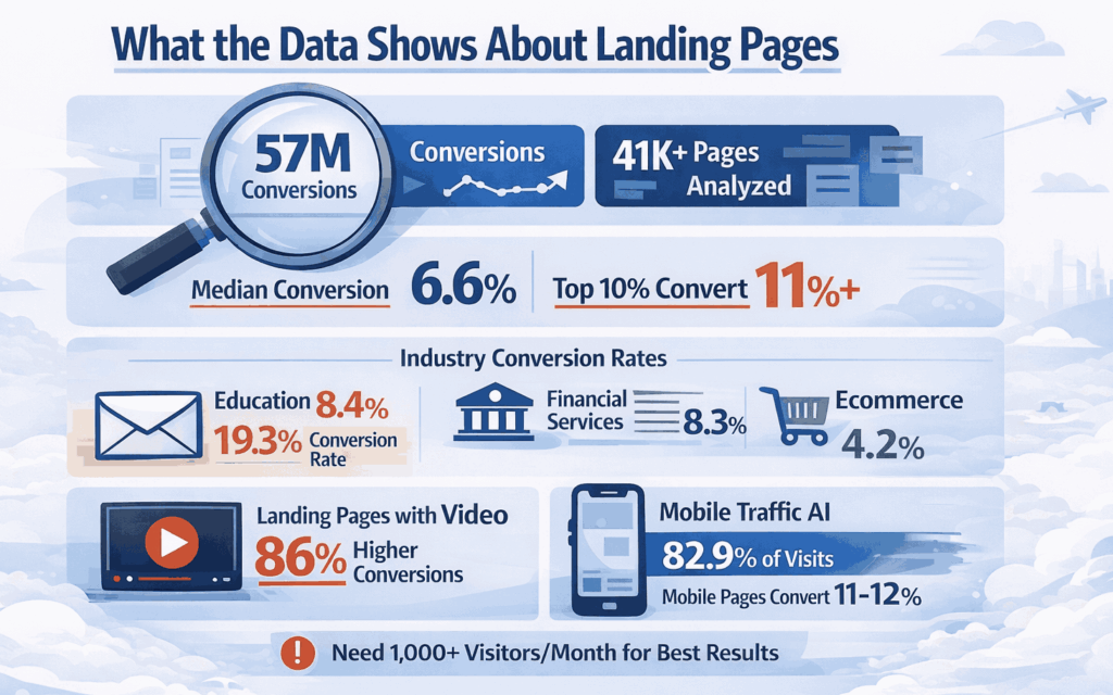 What the Data Shows About Landing Pages
