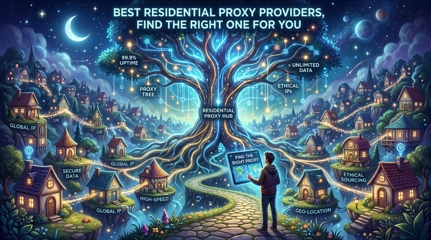 9 Best Residential Proxy Providers