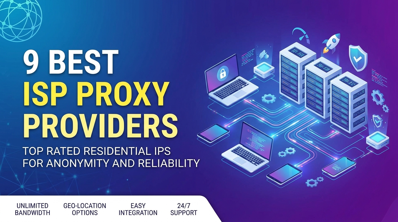 9 Best ISP Proxy Providers