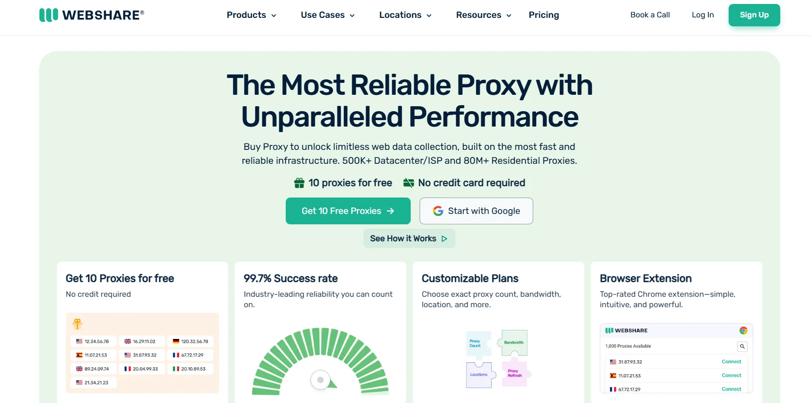 Webshare — Best for Small Campaign Verification