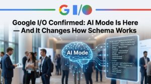 Google I/O Confirmed AI Mode Is Here — And It Changes How Schema Works
