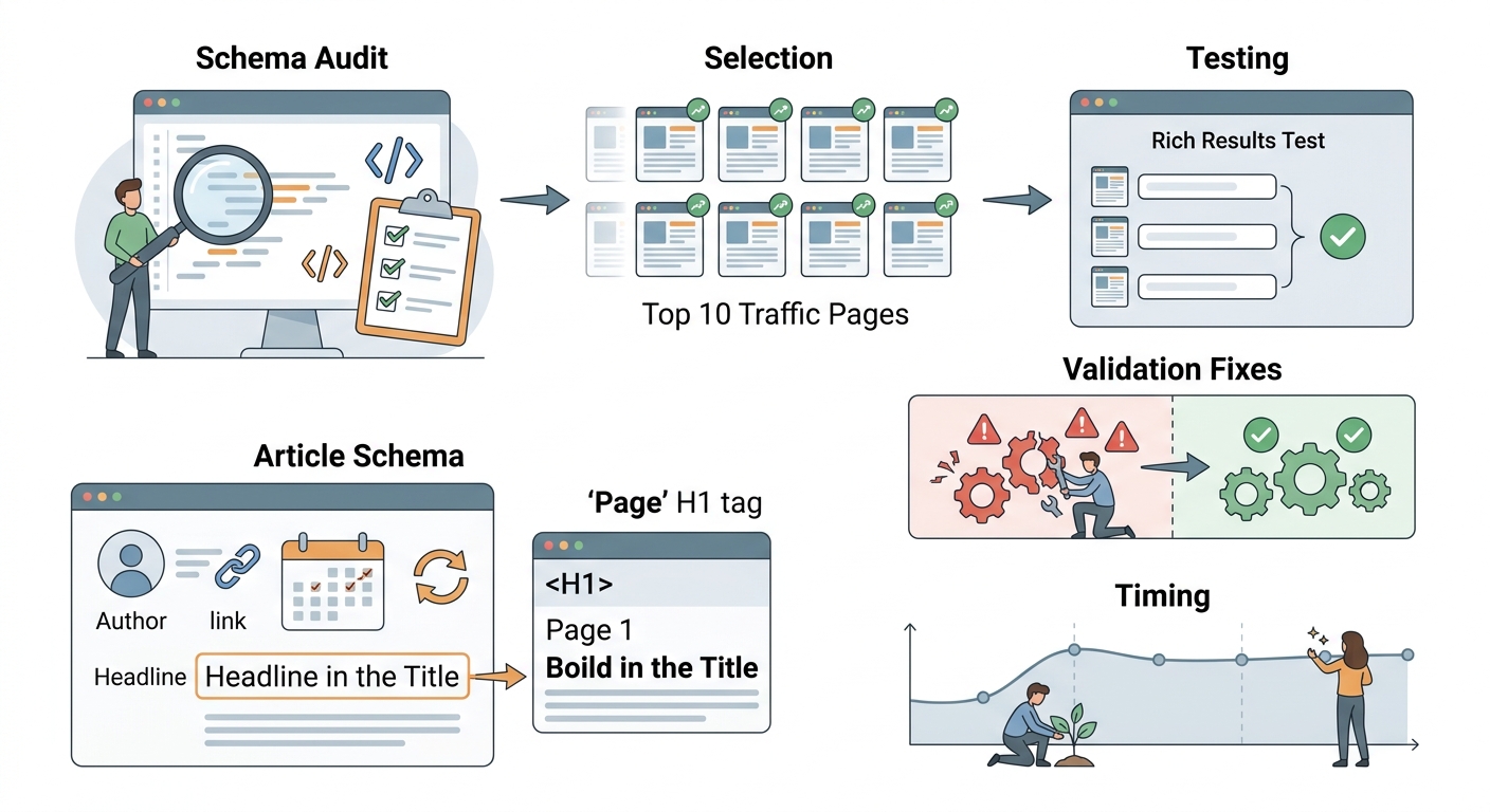 What to Prioritize in Your Schema Audit This Week