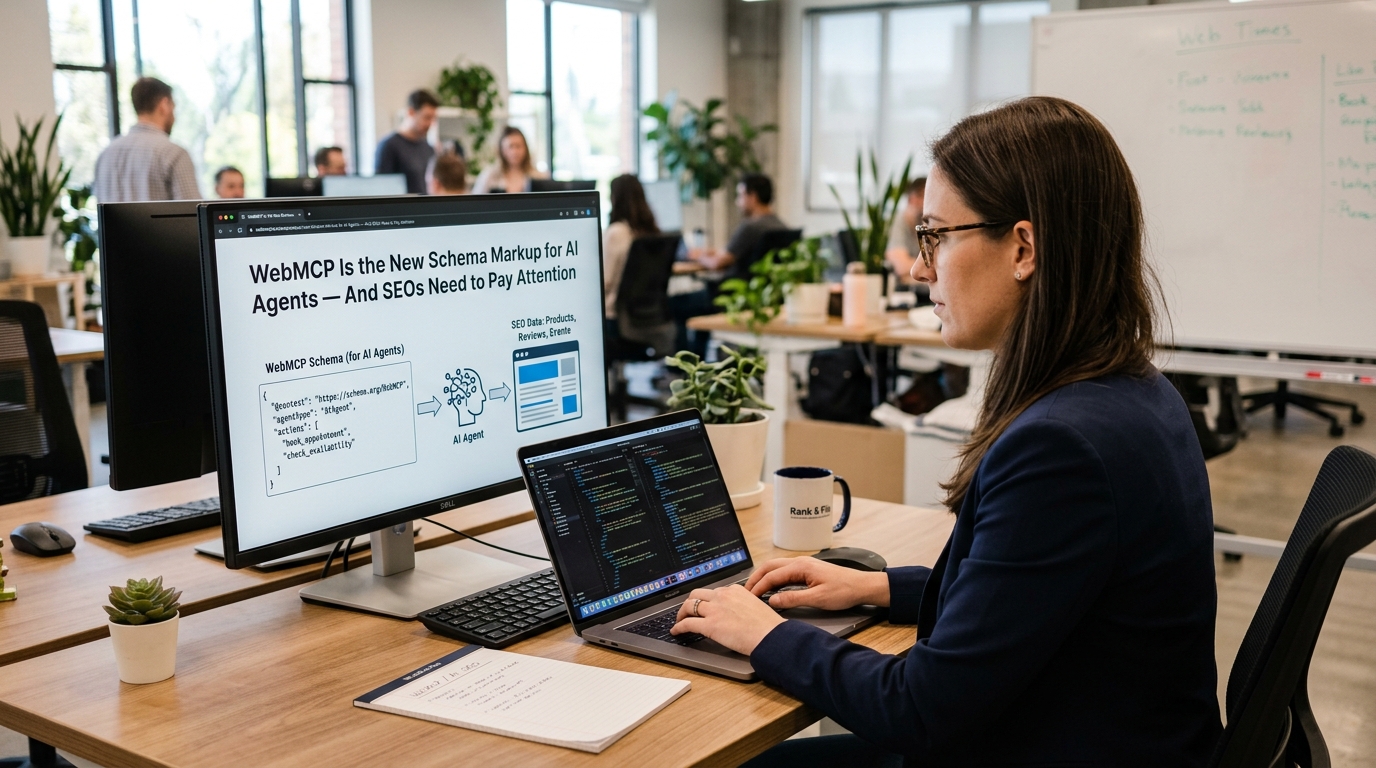 WebMCP Is the New Schema Markup for AI Agents — And SEOs Need to Pay Attention