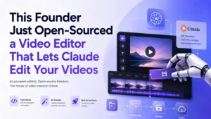 This Founder Just Open-Sourced a Video Editor That Lets Claude Edit Your Videos