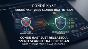 Condé Nast hat gerade einen Plan für „Null-Suchverkehr“ veröffentlicht – Was bedeutet das für Schema-Publisher?