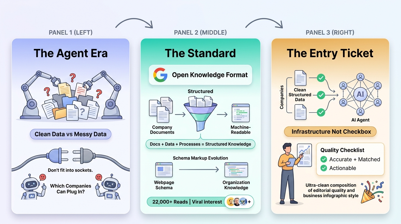 Google's New Open Knowledge Format Wants Your Data Ready for AI Agents