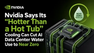 Nvidia Says Its "Hotter Than a Hot Tub" Cooling Can Cut AI Data Center Water Use to Near Zero