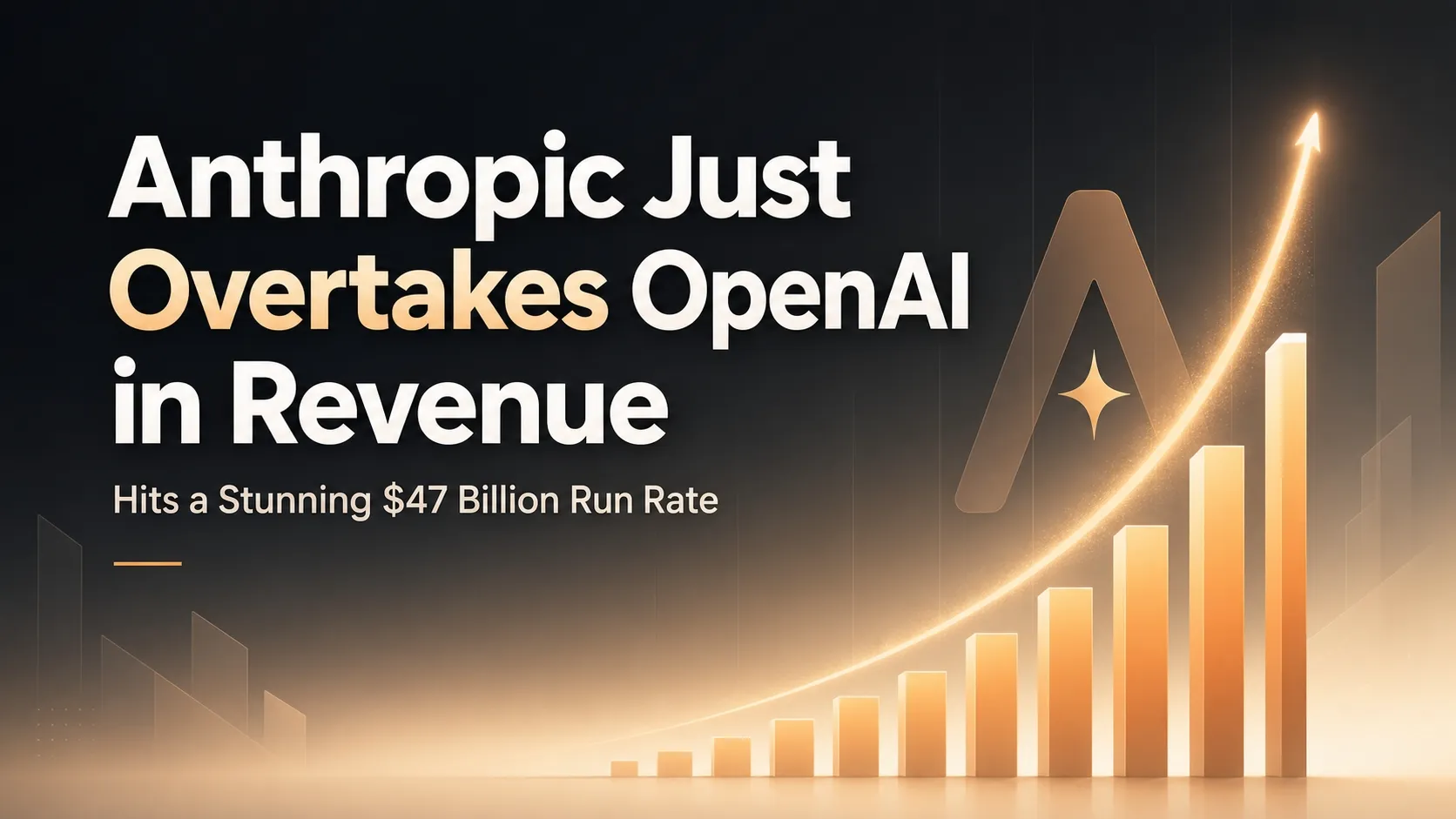 Anthropic Just Overtook OpenAI in Revenue — Hits a Stunning $47 Billion Run Rate