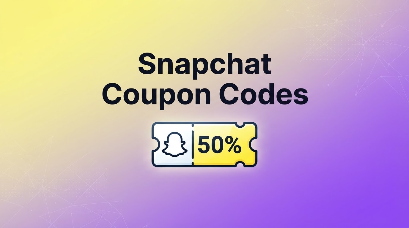Snapchat Coupon Codes