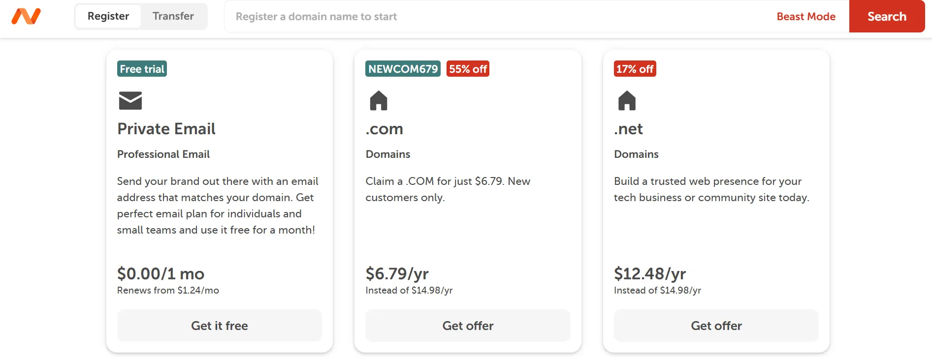 name cheap pricing