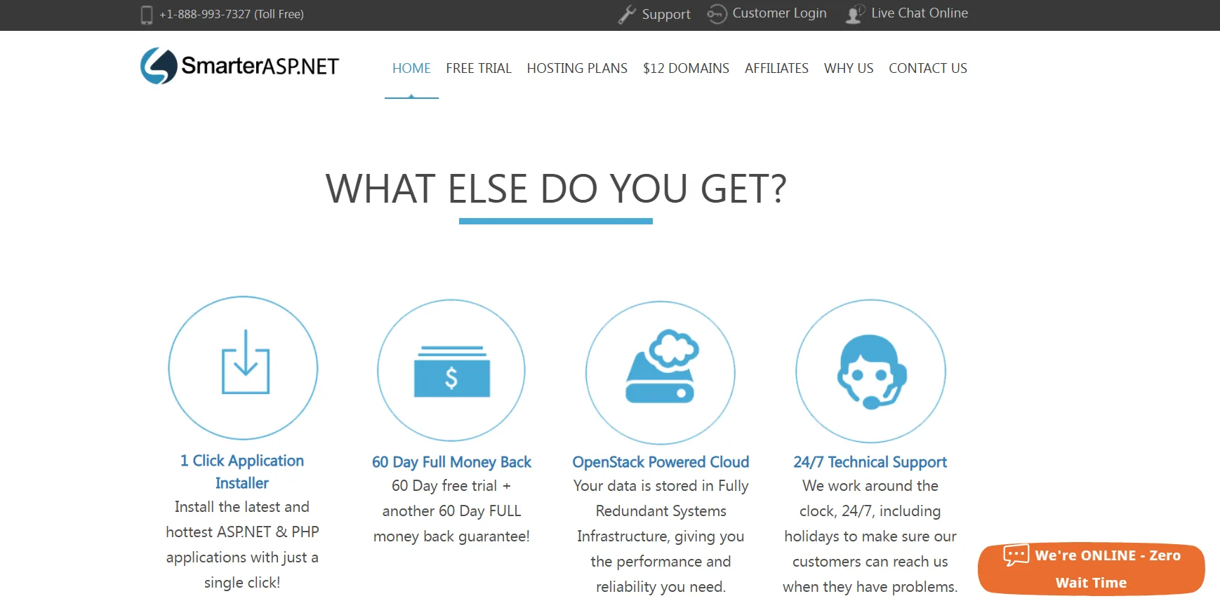 smarterasp full features