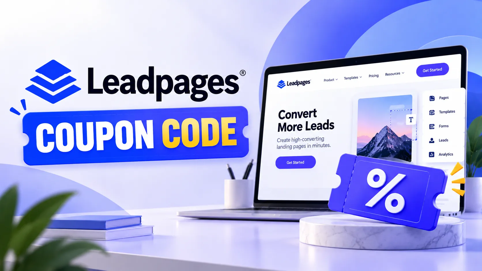 code promo Leadpages