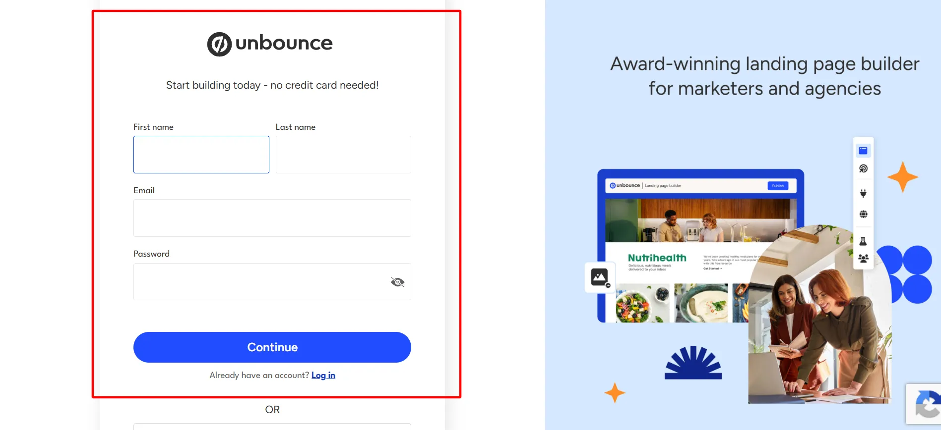 unbounce-login