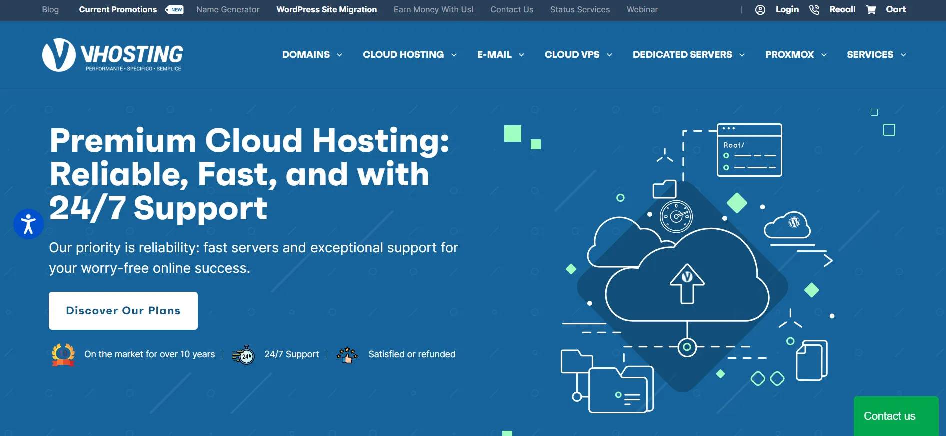 what is vhosting